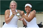 Whiley makes it a Grand Slam treble with Wimbledon title